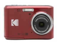 Kodak PIXPRO FZ45, 16 MP, 4608 x 3456 piksler, CMOS, 4x, Full HD, Rød
