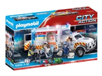 Playmobil City Action 70936 Bil och stad 5 År Multifärg Plast