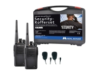 Midland G15 Pro PMR 2er Security inkl. MA 25-M C1127.S1 PMR-walkie-talkie Set med 2 st.