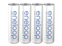 Panasonic eneloop HR06 Uppladdningsbart AA-batteri NiMH 2000 mAh 1,2 V 4 st