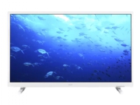 Produktfoto för Philips 24PHS5537 - 24 Diagonal class 5500 Series LED-bakgrundsbelyst LCD-TV - 720p 1366 x 768 - blank vit - 12 volt