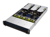 ASUS RS720A-E11-RS24U - Server - kan monteras i rack - 2U - 2-vägs - ingen CPU - RAM 0 GB - SATA - hot-swap 2.5 vik/vikar - ingen HDD - AST2600 - 10 Gigabit Ethernet - inget OS - skärm: ingen