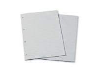 Notesblok Specialplast, A4, linjeret, med 4 huller, 25 ark a 60 g Papir & Emballasje - Blokker & Post-It - Blokker