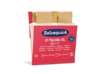Plaster Salvequick tekstil 6470, XL, pakke a 6 sæt Klær og beskyttelse - Sikkerhetsutsyr - Førstehjelp