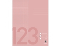 Regnehæfte Bantex, 17 x 21 cm, kvadreret 5 x 5 mm, rosa, 20 stk. Skriveredskaper - Skrivetilbehør - Andre