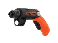 Black & Decker BDCSFL20C-QW, Elektrisk skrutrekker, Pistol/rett håndtak, Sort, Oransje, Batteri, 3,6 V El-verktøy - DIY - El-verktøy 230V - Borhammer