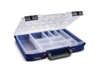 raaco CarryLite 55 4x8-10, Blå, Polykarbonat (PC), Polypropylen (PP), 337 mm, 278 mm, 57 mm, 924 g
