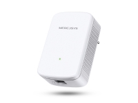 Mercusys ME10, nettverksrepeater, 300 Mbit/s, 10 100 Mbit/s, 10/100Base-T(X), 802.11b, 802.11g, Wi-Fi 4 (802.11n), 300 Mbit/s