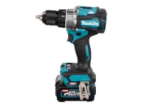 Makita HP001GD201 – Slagborr/skruvdragare – sladdlös – 2 hastigheter – nyckellös chuck 13 mm – 140 N·m – 2 batterier laddare medföljer – 40 V