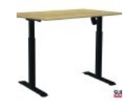 SUN-FLEX®EASYDESK ADAPT VI Traffic Black Birchlaminate 140*80*2,2 cm 144x83x30mm (1stk)