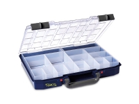 raaco CarryLite 55 4x8-16, Blå, Polykarbonat (PC), Polypropylen (PP), 337 mm, 278 mm, 57 mm, 948 g