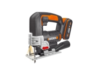 WORX WX543, Øverste håndtag, Sort, Orange, Batteri, 18 V