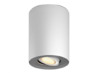 Bilde av Philips Hue White Ambiance Pillar - Lyskaster - Led-lyspære - Gu10 - 5 W (ekvivalent 50 W) - Klasse G - Varm Til Kjølig Hvitt Lys - 2200-6500 K - Hvit