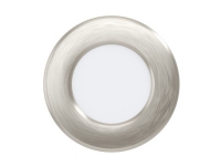 EGLO Fueva 5, Innsunket spotlight, LED, 4000 K, 330 lm, 220-240 V, Stål, Hvit