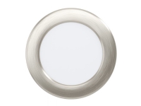 EGLO FUEVA 5 recessed spot Ø117 mm 4000K brushed steel