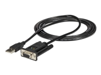 Bilde av Startech.com Usb To Serial Rs232 Adapter - Db9 Serial Dce Adapter Cable With Ftdi - Null Modem - Usb 1.1 / 2.0 - Bus-powered (icusb232ftn) - Seriell Adapter - Usb 2.0 - Rs-232 - Svart