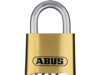 ABUS 180IB/50 - Konventionel hængelås - Kombinationslås - Låsesystem - Messing - Messing - Hærdet stål (A0180IB 50)