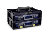 raaco CarryMore 55x2, Bærebrakett, CarryLite 55 4x8-16, Sort, 386 mm, 278 mm, 195 mm