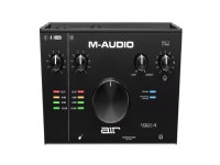 M-AUDIO AIR 192|4 Skrivbord Svart Metall Energiljus USB 24-bit/192kHz