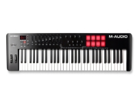 M-AUDIO Oxygen 61 (MKV), 61 taster, Knapper, Rotasjon, lysbildeviser, USB, USB, USB, Melodics, Skoove, Ableton Live Lite, MPC Beats, Hybrid 3.0, AIR Music’s Mini Grand, MPC Beats...