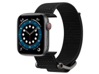 Bilde av Spigen Amp02465, Klokkereim, Apple, Apple Watch Series 7 (45mm), Apple Watch Series Se / 6 / 5 / 4 (44mm), Apple Watch Series 3 / 2 /..., Nylon, Metall, Sølv