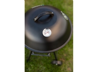 Round grill with lid and thermometer Blaupunkt GC401 black