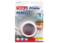 Bilde av Tesa Extra Power Perfect, 2,75 M, Hvit, Stoff, Fotoark Kartong, Papir, 19 Mm, Blister