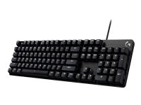 Logitech G G413 SE - Tastatur - bakgrunnsbelyst - USB - QWERTY - Nordisk (dansk/finsk/norsk/svensk) - tastsvitsj: Tactile - svart PC tilbehør - Mus og tastatur - Reservedeler