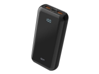 Silicon Power QS28 - Strømbank - 20000 mAh - 18 watt - 3 A - PD, QC 3.0 - 3 utgangskontakter (2 x USB, 24 pin USB-C) - svart - for Huawei Mate 30 OPPO Reno2 Samsung Galaxy A70 Sony XPERIA 1, 10, 5 Xiaomi Redmi 9T Tele & GPS - Batteri & Ladere - Kraftbanke