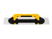 Forte_Tools rivjern 48x13 cm takket 10x10mm med 2-komponent håndtak