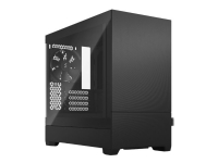Fractal Design Pop Mini Silent - Tower - micro ATX - sidepanel med vindu (herdet glass) - ingen strømforsyning (ATX) - sort TG lys fargetone - USB/lyd - for Fractal Design Model D, Type D