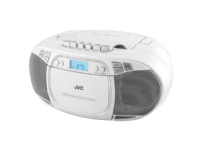 JVC RC-E451W, 1,6 kg, Hvit, Bærbar CD-spiller TV, Lyd & Bilde - Stereo - Boomblaster