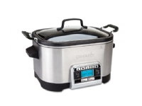 Crock-Pot CSC024, 240 W, Knapper, Sort, Rustfritt stål, Rustfritt stål, Glass, Aluminium