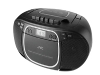 JVC RC-E451B, 1,6 kg, Sort, Bærbar CD-spiller TV, Lyd & Bilde - Stereo - Boomblaster