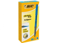 BIC Highlighter Grip 12 styck Blå Mejselspets Blå Rund 1,6 mm