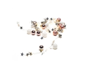 Konstsmide LED Dekolichterkette Perlen bunt, Dekorativ lyskjede, Gull, Rose gull, Hvit, Metall, Plast, Universal, IP20, 6 t Belysning - Annen belysning - Lyslenker