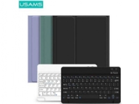 Usams fodral för surfplattor Winro fodral med tangentbord iPad 9,7 Lila fodral-vitt tangentbord / Lila fodral-vitt tangentbord IPO97YRXX03 (US-BH642)