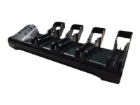 Zebra 4-Slot Charge Only Cradle - Håndholdt ladeholder - utgangskontakter: 4 - for Zebra ET51, ET51 Integrated Scanner Kit, ET56, ET56 Enterprise Tablet PC & Nettbrett - Nettbrett tilbehør - Nettbrett tilbehør
