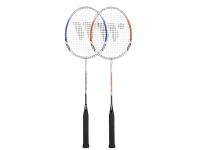 WISH ALUMTEC 317K BADMINTON ROCKET SET ORANGE + BLUE WISH universal