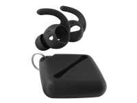 KeyBudz EarBuddyz Ultra ørekroker (AirPods/EarPods) - Svart