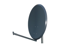Televes S65EL-G, 10,7 - 12,75 GHz, 36,8 dBi, 0 - 90°, 24°, Grafitt, Aluminium