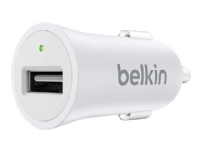Belkin MIXIT Car Charger - Bilstrømadapter - 2.4 A (USB) - hvit Tele & GPS - Batteri & Ladere - Billader