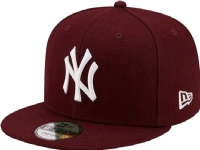 New Era New Era New York Yankees MLB 9FIFTY Cap 60245406 Burgundy S/M Sport & Trening - Tilbehør - Caps