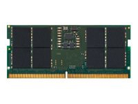 Kingston - DDR5 - sett - 32 GB: 2 x 16 GB - SO DIMM 262-pin - 4800 MHz / PC5-38400 - CL40 - 1.1 V - ikke-bufret - ikke-ECC - for Dell Inspiron 16 Precision 34XX, 7770 HP ZBook Studio G9 Lenovo ThinkPad P15v Gen 3 PC-Komponenter - RAM-Minne - DDR5