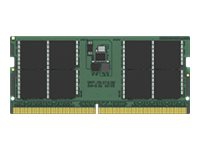 Kingston ValueRAM – DDR5 – sats – 64 GB: 2 x 32 GB – SO DIMM 262-pin – 4800 MHz / PC5-38400 – CL40 – 1.1 V – ej buffrad – on-die ECC