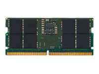 Kingston - DDR5 - modul - 16 GB - SO DIMM 262-pin - 4800 MHz / PC5-38400 - CL40 - 1.1 V - ikke-bufret - ikke-ECC - for Dell Inspiron 14, 16 Precision 34XX, 7770 Vostro 7620 Lenovo ThinkPad P15v Gen 3 PC-Komponenter - RAM-Minne - DDR5