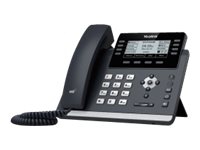 Yealink SIP-T43U - VoIP-telefon med anrops-ID - treveis anropskapasitet - SIP, SIP v2 - 12 linjer - klassisk grå Tele & GPS - Fastnett & IP telefoner - IP-telefoner