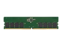 Kingston - DDR5 - sett - 32 GB: 2 x 16 GB - DIMM 288-pin - 4800 MHz / PC5-38400 - CL40 - 1.1 V - ikke-bufret - ikke-ECC - for Dell OptiPlex 7000 Lenovo ThinkCentre M80s Gen 3 M80t Gen 3 ThinkStation P360 Ultra PC-Komponenter - RAM-Minne - DDR5