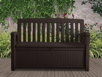 Bilde av Curver Garden Bench With A Storage Patio Bench 227l