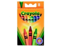 Crayola CRAYOLA stearinstifter 8 stk - 0008
